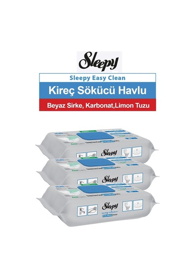 Kireç Sökücü Havlu 30'lu 3 Paket