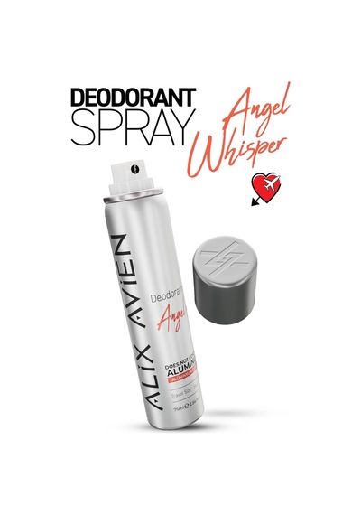 Alüminyumsuz Seyahat Boy Kadın Deodorant Sprey 75 Ml - Angel Whisper