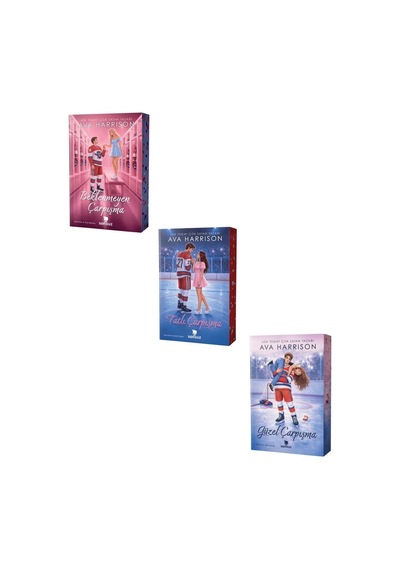 Ava Harrison Çarpışma Serisi Yan Boyamalı 3 Kitap
