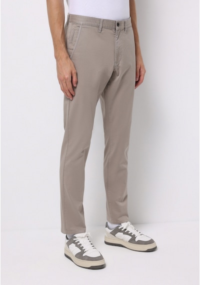 Colin's Colins Slim Fit Orta Bel Düz Paça Erkek Bej Pantolon Cl1049749 Q1.v2 Beı Bej
