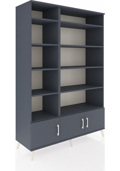 Hyperion Dolap 10 Raflı 3 Kapaklı 132x44x195 Antrasit-antrasit/antrasit Antrasıt/antrasıt - Antrasıt Hyperion Dolap 10 Raflı 3 Kapaklı 132x44x195 Antrasit-antrasit/antrasit Antrasıt/antrasıt - Antrasıt