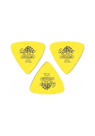 Jim Dunlop 431p.73 Tortex 3 Adet Üçgen Gitar Pena 0.73 Mm Triangle