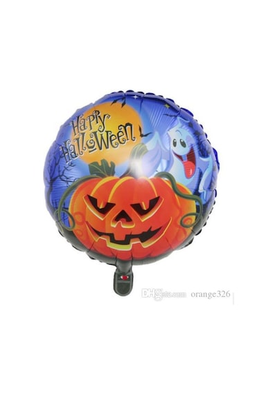 Happy Halloween Folyo Balon 18 İnç Pop Çok Renkli
