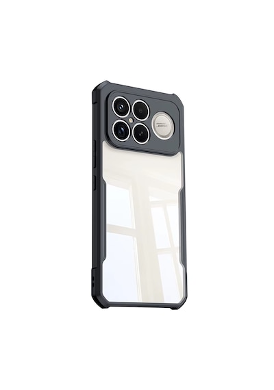 Microcase Xiaomi Poco F8 Pro Ultra / Redmi K90 Pro Max İle Uyumlu Airbag Serisi Darbeye Dayanıklı Köşe Korumalı Tpu Kılıf - Al3370 Siyah