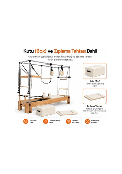 Missidea Core Cadillac Reformer Kahverengi-krem