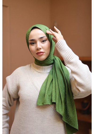 Silk Home Deluxe Şal - Çam Yeşili - Çam Yeşili