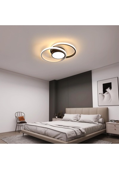 Modern Led Tavan Lambası - Yuvarlak Tasarımlı Led Ceiling Lamp Avize Ve Aydınlatma Armatürü Diğer