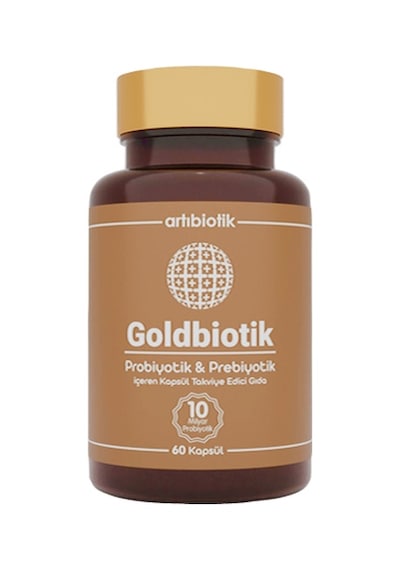 Doğadan Bizim Artıbiotik Goldbiotik Probiyotik&Prebiyotik 60 Kapsül