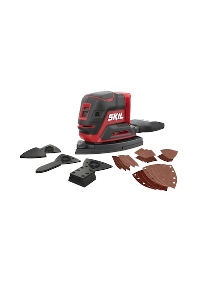 Skil Set-21 Skil Compact 3720CD Akülü Üçgen Multi Zımpara + Skil 3136AA 2.0AH Li + 2.4A Şarj Cihazı Promo