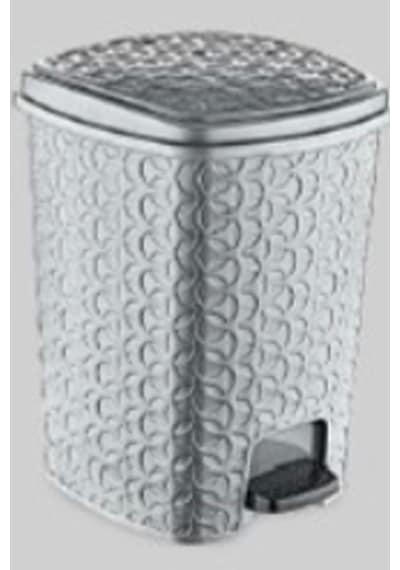 Rattan Star Pedallı Çöp Kovası 12 Lt. Royaleks-e248 Çok Renkli