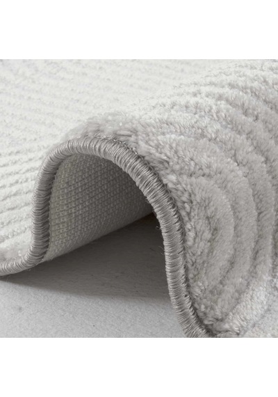 Hoom Rugs Akik 8614 Gri Modern Makine Halısı Gri