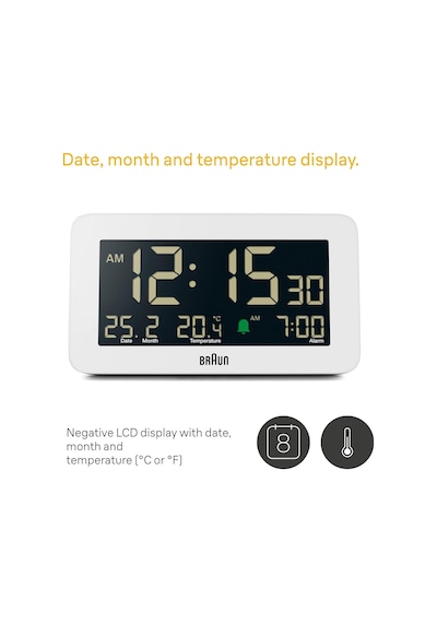 Braun Dijital Çalar Saat Bc10w
