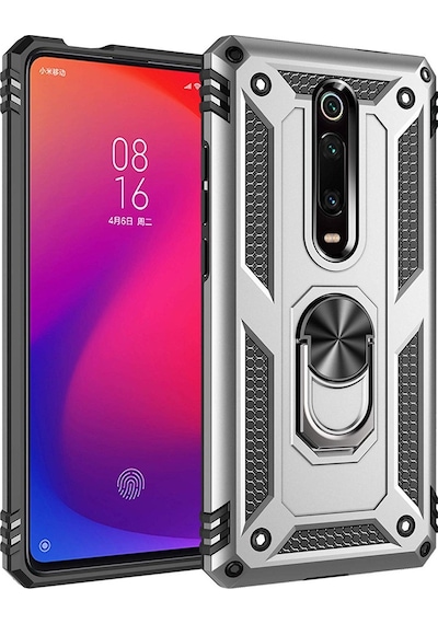 Xiaomi Mi 9T Kilif Zirhli Miknatisli Standli Tank Kapak 398112518