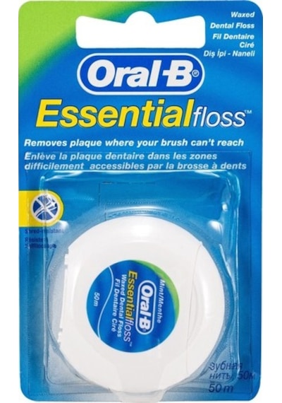 Oral-B Essential Floss Naneli Diş İpi 50 M