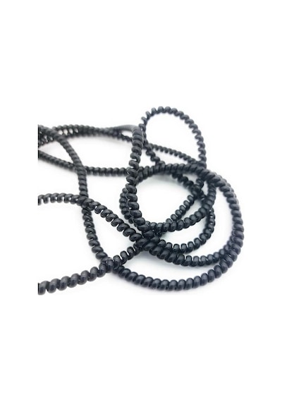 Kablo Kordon Koruyucu Spiral Sarma Kılıf Koruma Black Pearl Standart