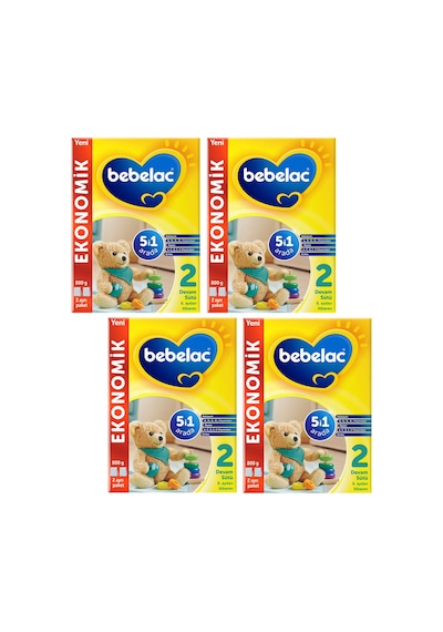 Bebelac 2 Devam Sütü 800 G 4 Adet