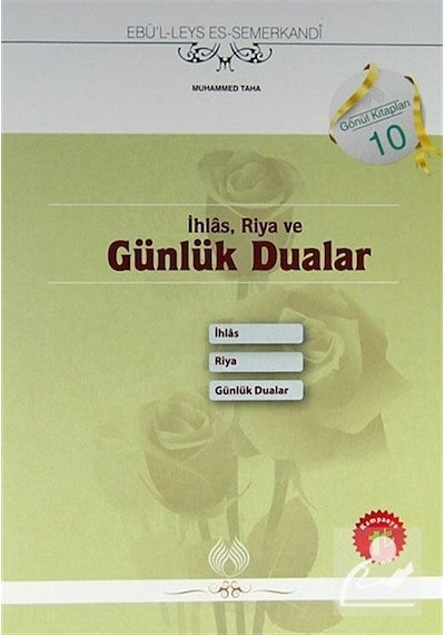 Ihlas Riya Ve Günlük Dualar - Ebü'L Leys Semerkandi N11.2531