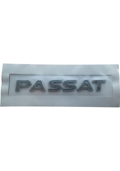 Volkswagen Passat 2010 - 2015 Arka Bagaj Yazısı Krom