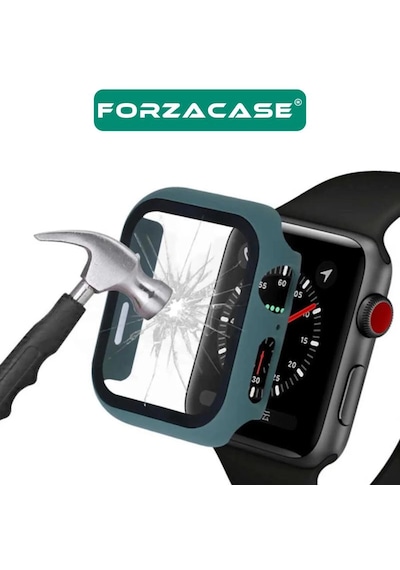 Forzacase Apple Uyumlu Watch  Ultra 3 49mm İle   Önü Kapalı Ekran Korumalı Sert Rubber Kılıf - Fc015