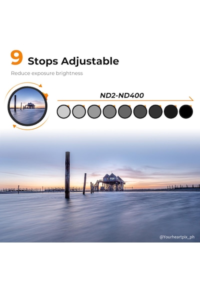 K&f Concept 82 MM ND-400 Nano-X II Filtre