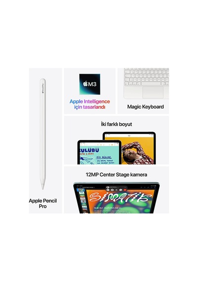 Apple iPad Air MCJA4TU/A M3 8 GB 512 GB Wi-fi + Cellular 13" Tablet