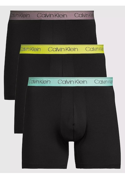 Calvin Klein Calvın Kleın Erkek 3 Lü Boxer Nb2570a-vts Siyah