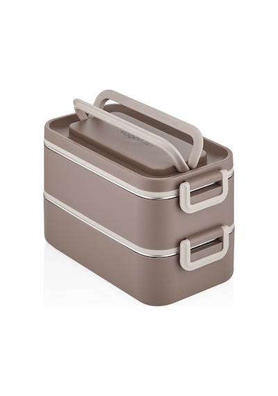 Vagonlife 2000 Ml 2 Kat Paslanmaz Çelik Çorba Kaseli Bento Lunch Box Yeni Nesil Sefer Tası -fflbox01029 Lacivert