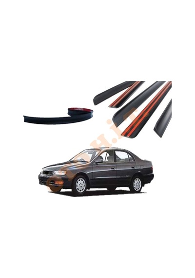 Toyota Corona Uyumlu Bagaj Üstü Spoiler Mat Siyah