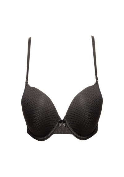 Mistirik Blera Model Push Up Destekli Extra Dolgu Detaylı Kaplı Doublu Premium Günlük Büstiyer Siyah Renk Siyah