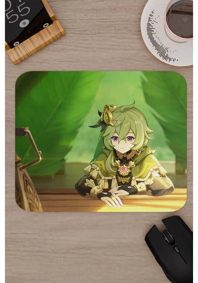 Collei Genshin Impact Anime Gacha V2 - 22x18 Gaming Mouse Pad Fare Altlığı