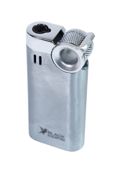 Black Martin Tek Torch Pürmüz Gümüş Puro Çakmağı - Tr9288