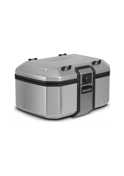 Shad Motosiklet Çanta - Topcase - Tr-55 Motosiklet Metal Arka Çanta Titanyum Standart