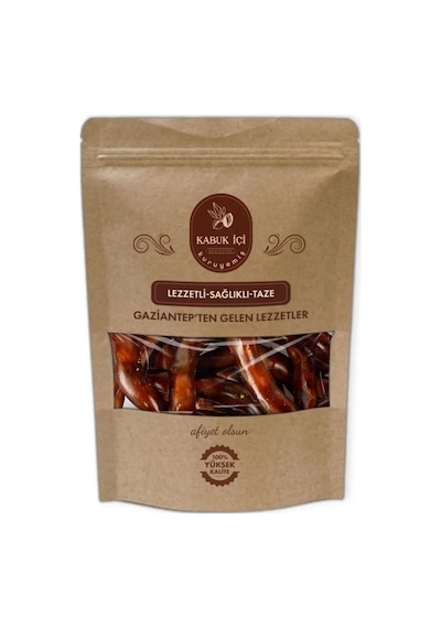 Kabuk İçi Kuruyemiş Fıstıklı Pekmezli Sucuk 1 KG