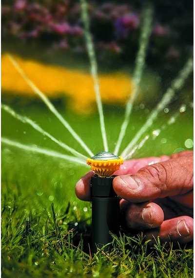 Lexroo 22safpropr Basınç Düzenleyici Yüksek Verimli Pro Döner Sprinkler, 360 Tam Desen, 17'
