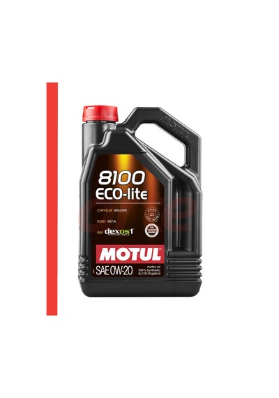 Motul 8100 Eco-Lite 0W-20 Dexos1 Gen2 Motor Yağı 4 L