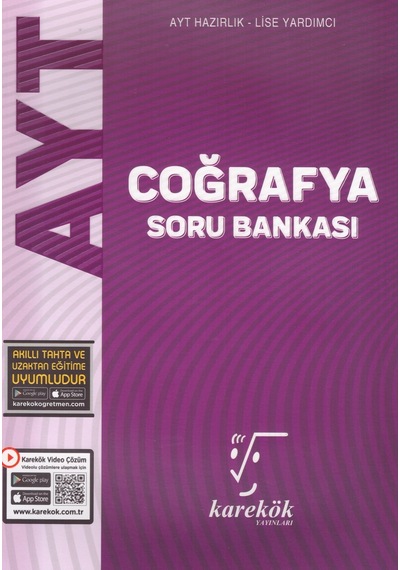 Karekök Ayt Coğrafya Soru Bankası-Yeni