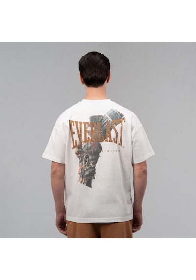 Everlast Boxing Heritage Oversize Beyaz Erkek T-shirt Tm0133 Beyaz