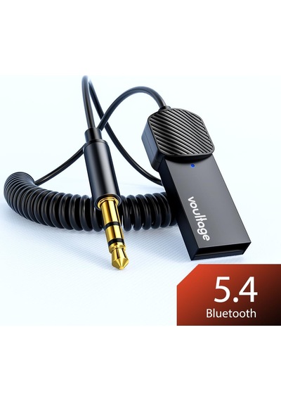 Voultage Bluetooh 5.4 Aux Jak Kablosuz Araç Ses Dönüştürücü Kiti Sku: Smg8690010053695