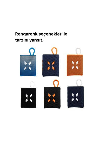 Bluetooth Kablosuz Su Geçirmez Ipx7 Rgb Tws Stereo Hoparlör Siyah-beyaz X6703