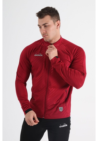 Diadora Elite Kamp Eşofmanı Tek Üst Bordo
