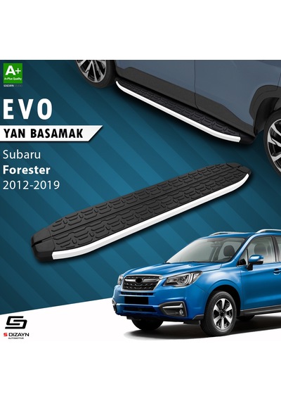 S-dizayn Subaru Forester 4 Evo Aluminyum Yan Basamak 183 Cm 2012-2019