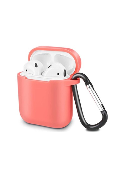 Airpods 2 2.nesil Sert Silikon Kılıf - Fuşya