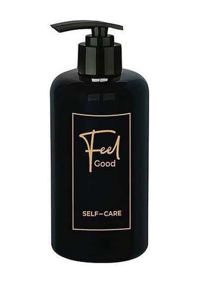 Sıvı Sabunluk Yuvarlak Plastik Pompalı 500 Ml - Siyah Çok Renkli