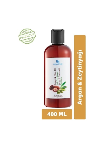 Hunca Care Argan & Zeytinyağlı Saç Bakım Kremi 400 ML