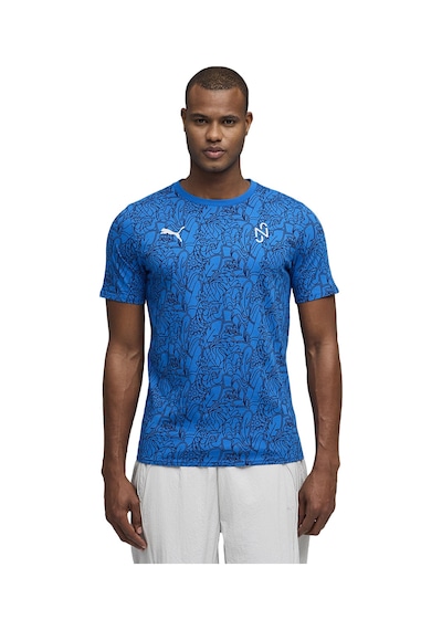 Puma Neymar Jr Passion Aop Erkek Mavi Futbol T-shirt 52895703