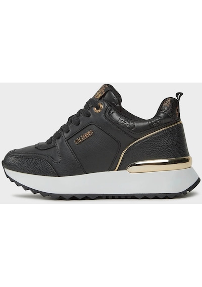 Guess Bayan Ayakkabı Fl8ddyele12 Black Siyah