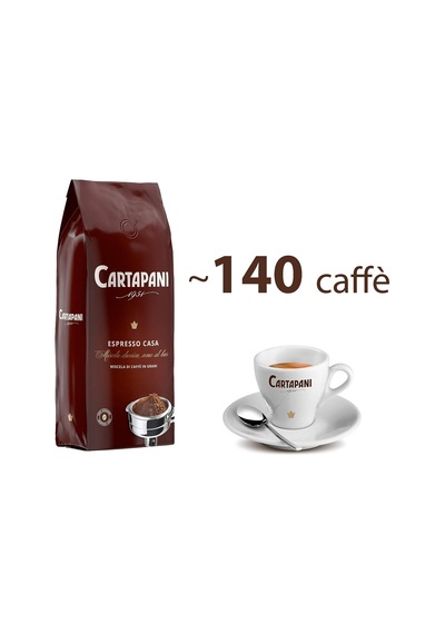 Cartapani 1951 Espresso Casa Çekirdek Kahve 1 KG