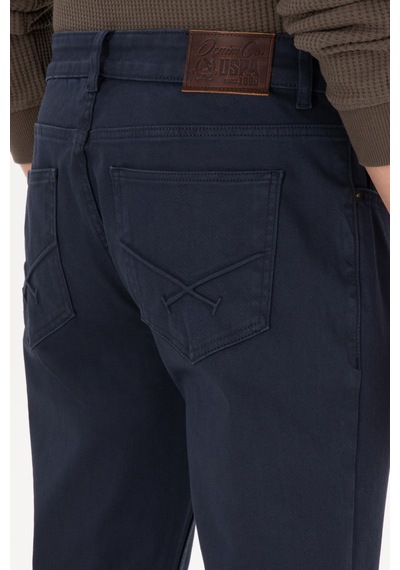 U.S. Polo Assn. Erkek Koyu Mavi Slim Fit Jean Pantolon 50314393-DN0023