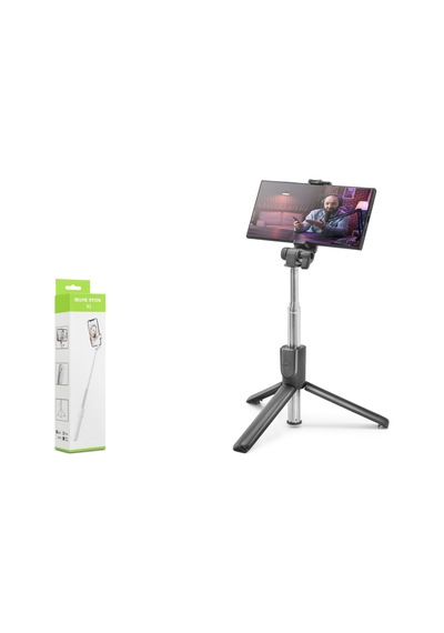 Nodar Nd1039 Telefon Tripodu Ve Selfie Çubuğu Bluetooth Kumandalı 67 Cm Siyah