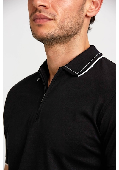 Bisse Polo Yaka T-shirt Sıyah Ts24y24103 D99 SIYAH